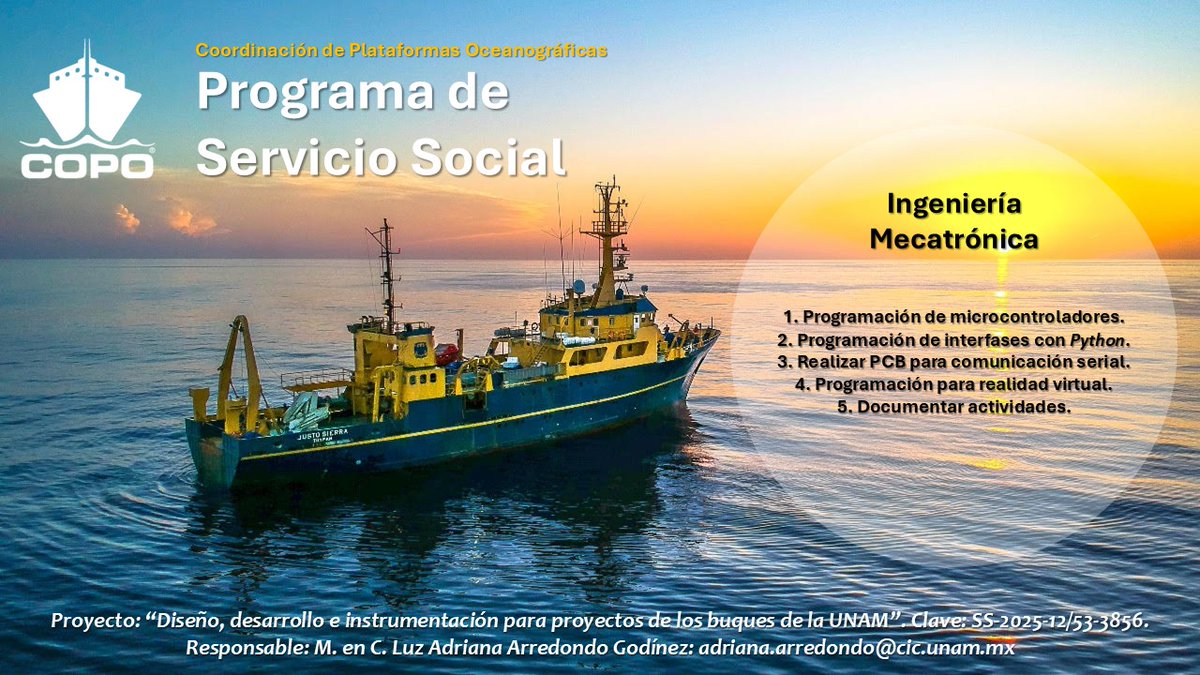 ¡Realiza tu servicio social con nosotros!  

Si eres alumno de #Administración#Contaduría, #Arquitectura, #Diseño Gráfico, #Comunicación, #Mecánica, #Computación, #Mecánica-Eléctrica, #Mecatrónica; y cuentas con al menos el 70 % de créditos, ¡contáctanos!