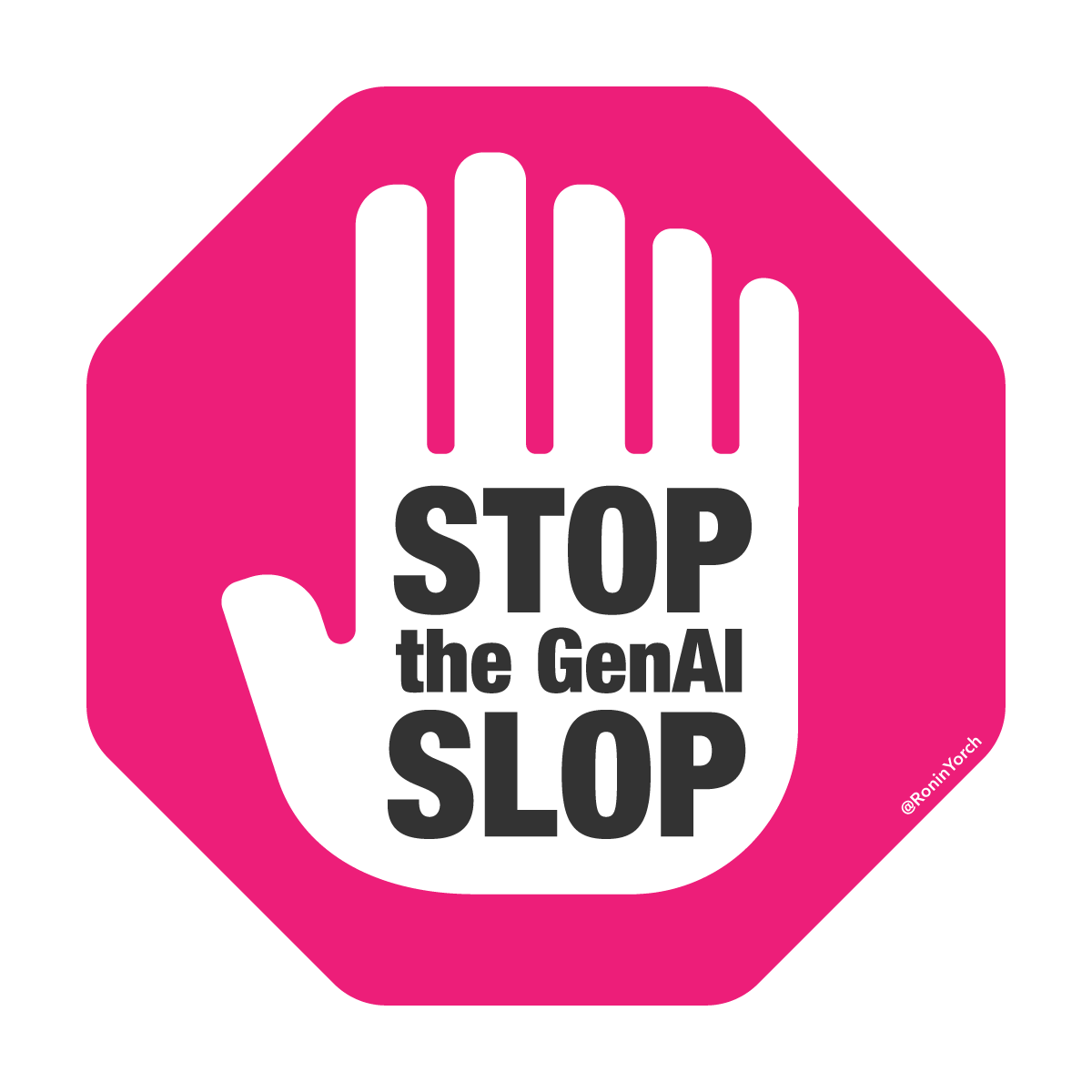 RoninYorch's tweet photo. #StopIA #StopGenAI #StoptheSlop https://t.co/NzXzFnHkIY