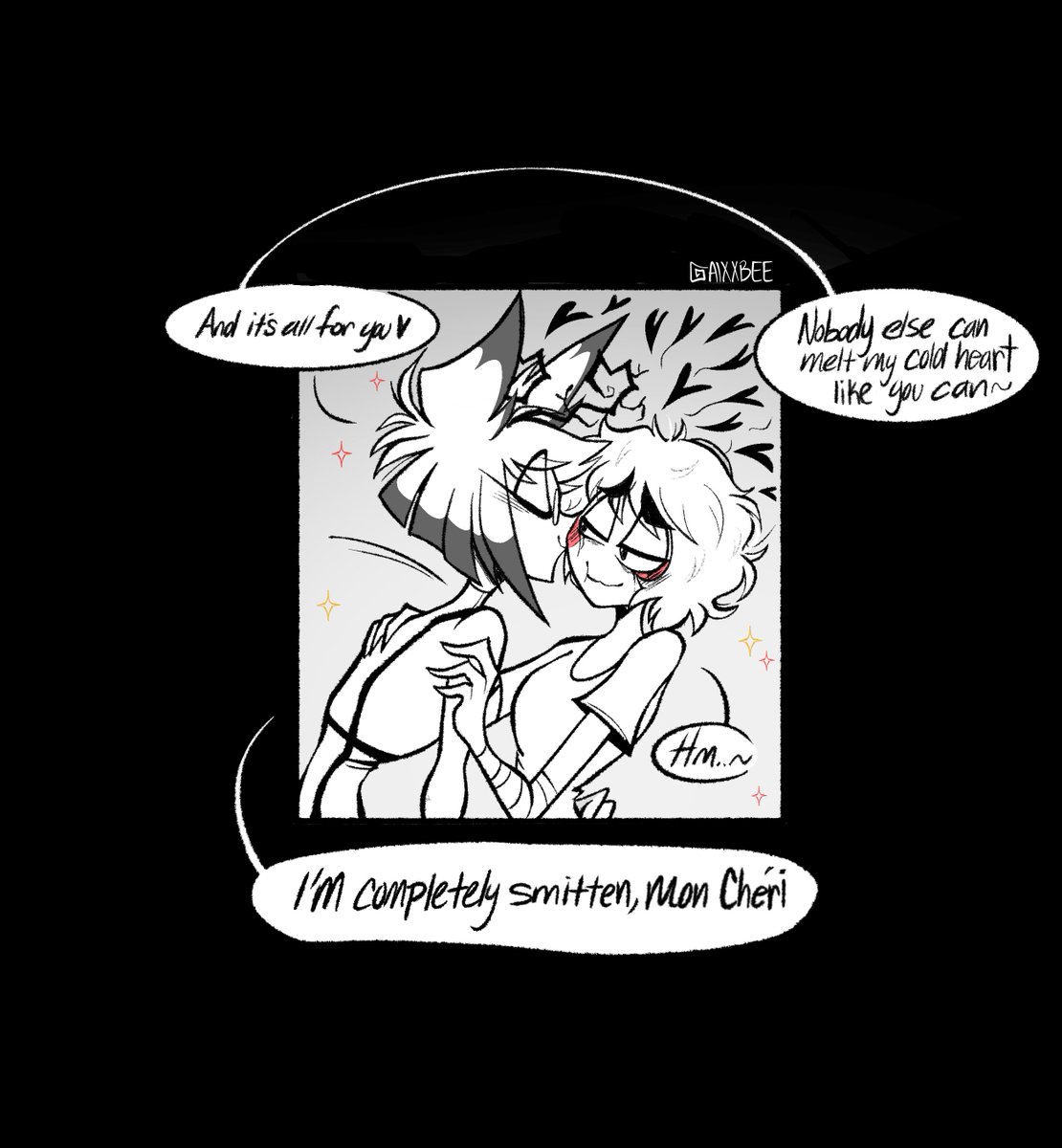 alxxbee_'s tweet photo. a little comic ❤️🖤 #radioapple https://t.co/JM6VMPDxEp