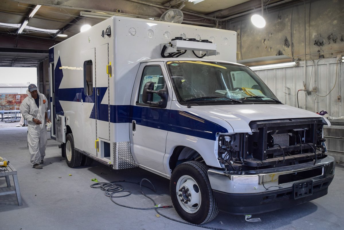 ExcellanceAL's tweet image. Thursday afternoon inside Excellance buff shop.
#ambulance #emergencyvehicles #emergencyservices #EMS #emt #paramedic #medical #firefighter #firedepartment #firstresponders #February #February2025 #pictureoftheday #thursday#custom #custommade #Alabama #anniversaryyear #50years