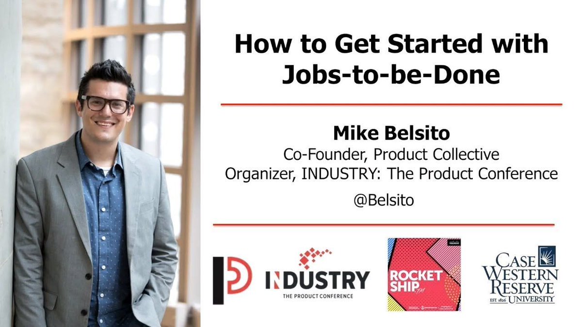 Dan Olsen (@danolsen) on Twitter photo Enjoy <a href="/belsito/">Mike Belsito</a>'s talk on How to Get Started with Jobs To Be Done from <a href="/LeanProdMeetup/">Lean Product Meetup</a>: buff.ly/2ZGlkm5. Subscribe to my #YouTube channel to be notified of new videos from other #prodmgmt & #jtbd speakers: buff.ly/2NskTkQ Enjoy <a href="/belsito/">Mike Belsito</a>'s talk on How to Get Started with Jobs To Be Done from <a href="/LeanProdMeetup/">Lean Product Meetup</a>: buff.ly/2ZGlkm5. Subscribe to my #YouTube channel to be notified of new videos from other #prodmgmt & #jtbd speakers: buff.ly/2NskTkQ