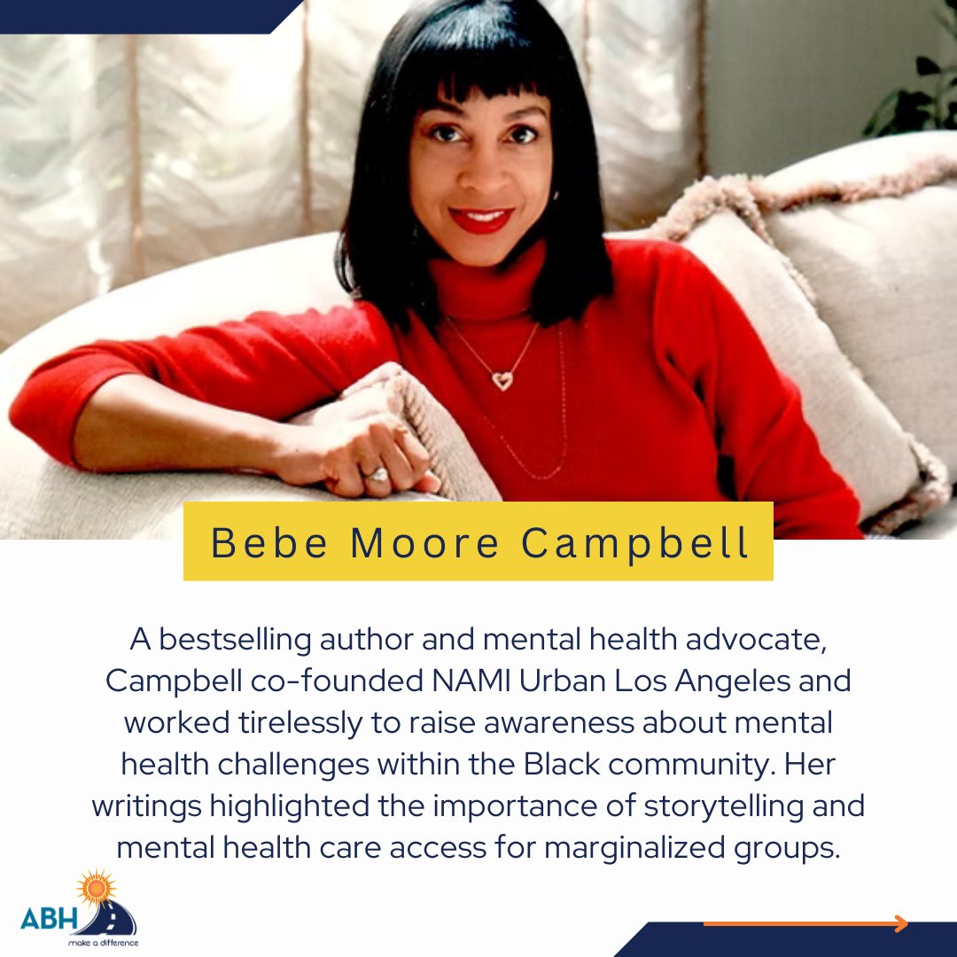 AdvancedBh's tweet image. From groundbreaking research to powerful advocacy, these remarkable individuals shaped the field of mental health and continue to inspire progress toward equitable and inclusive care. We thank them and aspire to continue building the work they started.