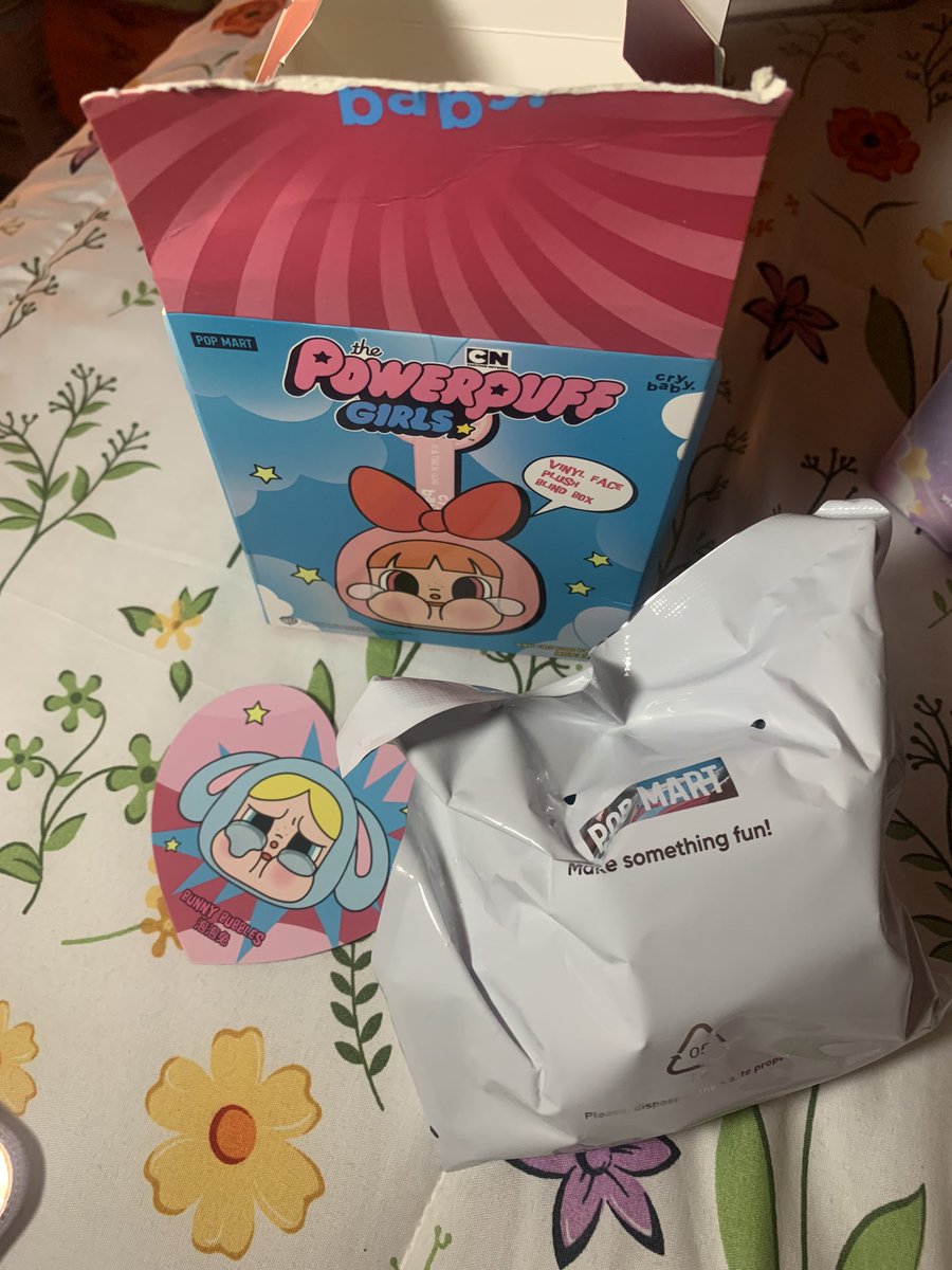 jisjdhhc's tweet photo. wts ppg crybaby bunny bubbles 

200k sealed foil 
dom bandung 
co oren 

dijual karena double udh punya https://t.co/g0NTuk4clH