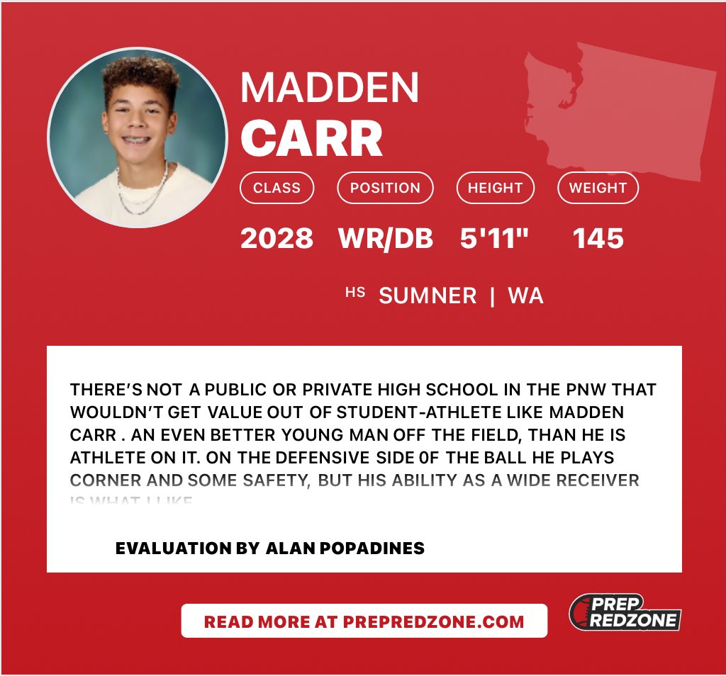 Honored and blessed to be ranked in the top 60, and #9 WR/DB for the class of 2028. 
I will keep grinding and training! 

prepredzone.com/2025/02/februa…
<a href="/PrepRedzone/">Prep Redzone 🏈</a> <a href="/PrepRedzoneWA/">Prep Redzone Washington</a> <a href="/JordanJ_/">Jordan Johnson</a>