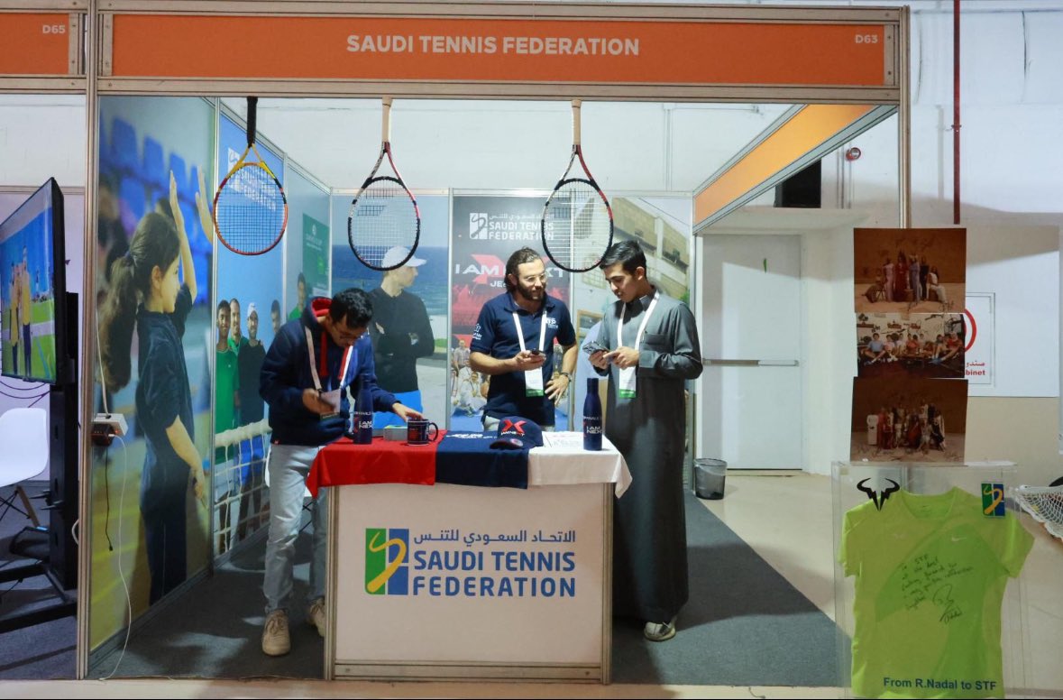 Day ✌🏻 of <a href="/SfaExpo/">SFA EXPO</a> 
<a href="/sauditenfed/">الاتحاد السعودي للتنس</a> 🎾✨