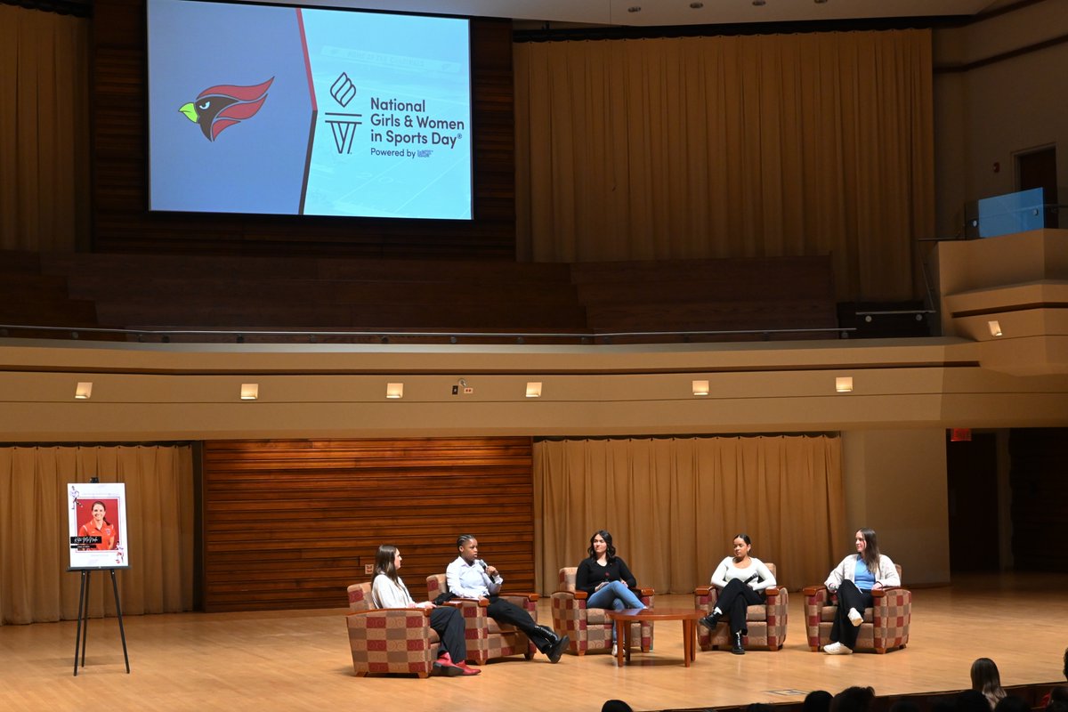 Today, <a href="/NCC_Athletics/">NCC Cardinals</a> held its annual National Girls &amp; Women in Sports Day celebration to recognize the accomplishments of female athletes and continue the momentum for greater gender equity in #sports.

A special congrats to Katie McNeela ’14, the 2025 Cleo Tanner Award winner!