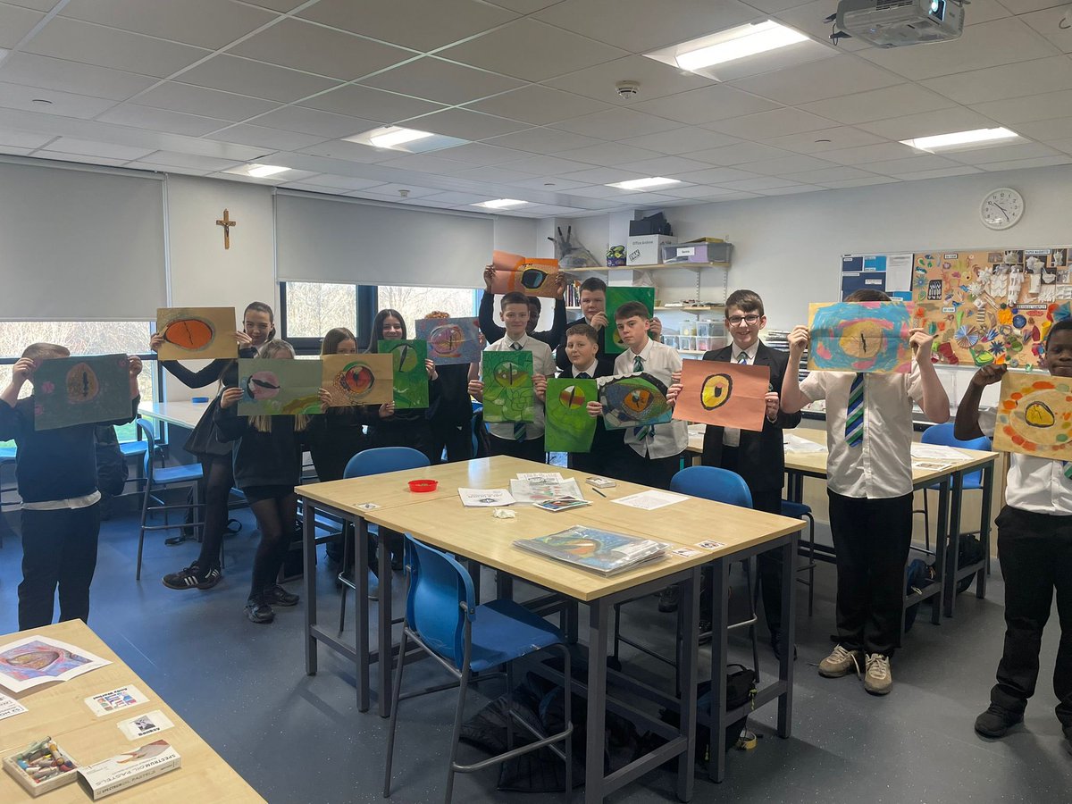 St Benedict's HS Art tweet media