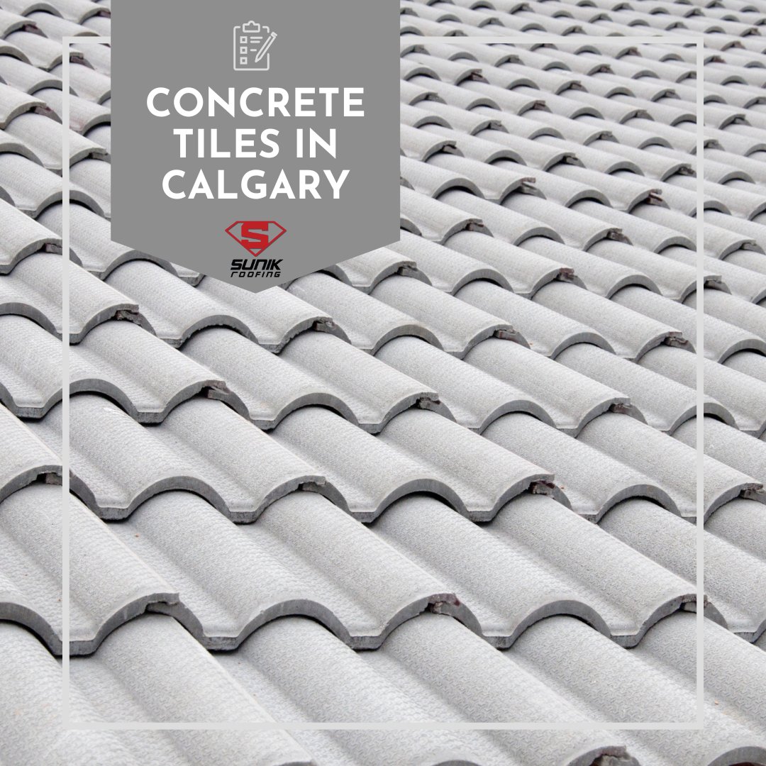 When it comes to long-lasting protection, concrete roof tiles are the way to go. Their energy efficiency, low maintenance, and environmentally friendly benefits make them a great choice for your next roofing project. Trust Sunik Roofing to handle it! sunikroofingcalgary.ca/concrete-tile-…