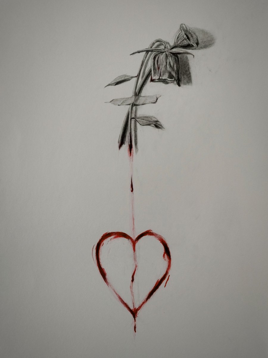 "Pain (constructed)"
Graphite on pencil 
Original drawing, 2025