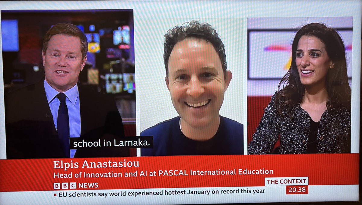 CENTURY (@thisiscentury) on Twitter photo Elpis Anastasiou told <a href="/BBCNews/">BBC News (UK)</a> #AIdecoded how his students have been using #AI to build chatbots “When you understand how something works you’re not scared of it. We teach students how to teach themselves, to innovate and think outside the box” Elpis Anastasiou told <a href="/BBCNews/">BBC News (UK)</a> #AIdecoded how his students have been using #AI to build chatbots “When you understand how something works you’re not scared of it. We teach students how to teach themselves, to innovate and think outside the box”
