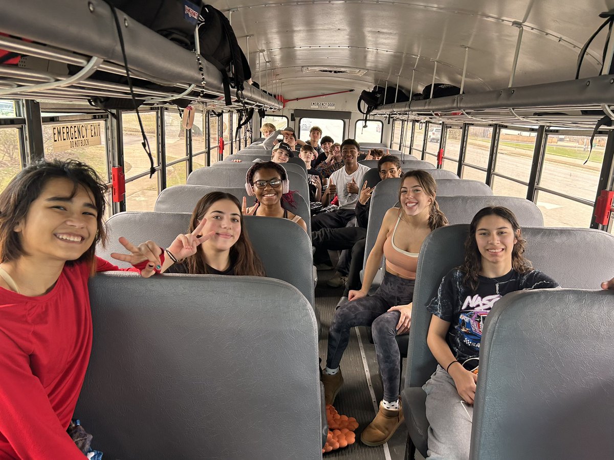 On our way to the Region 3 tournament! Next stop, Bryan, Texas! #GoLions