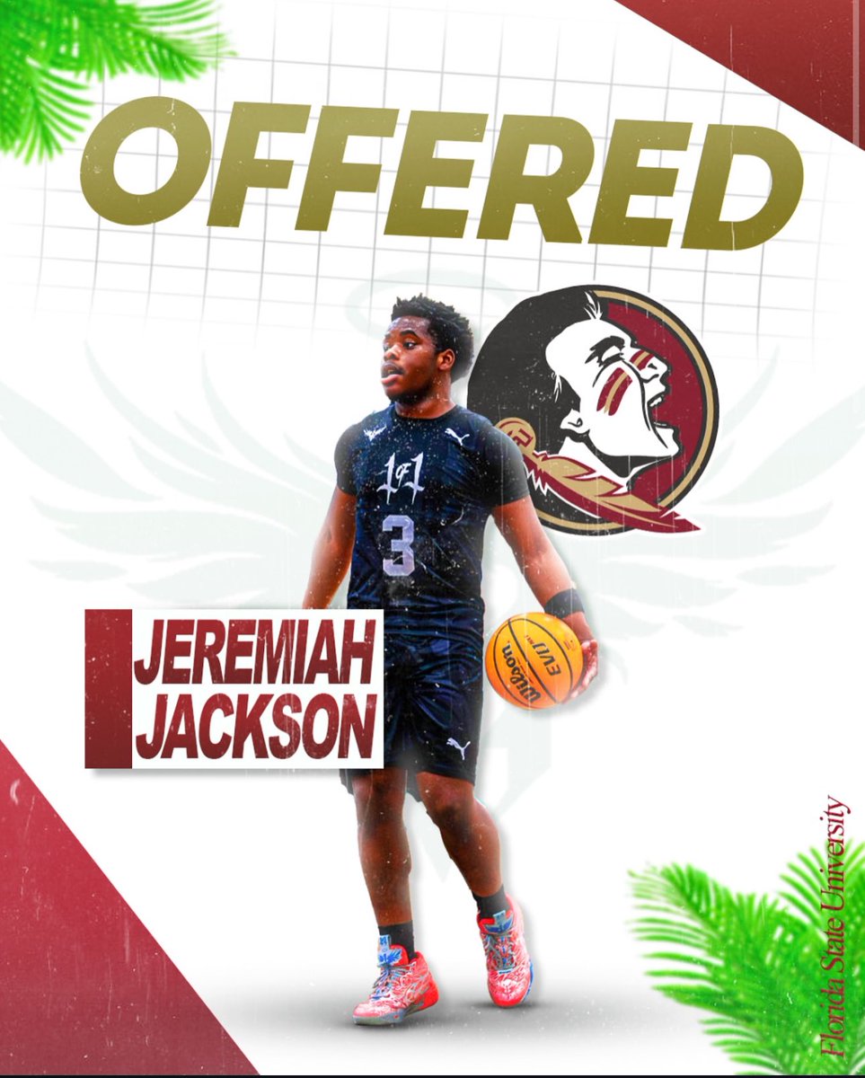 Jeremiah jackson (@ctljj3) on Twitter photo Blessed to receive another D1 offer from FSU <a href="/1of1academy/">1of1academy</a> <a href="/PurpleGoat32/">Jermaine Jackson</a> <a href="/NickyJallday/">Nick Johnson</a> <a href="/PRO16League/">PRO16/NXTPRO League</a> Blessed to receive another D1 offer from FSU <a href="/1of1academy/">1of1academy</a> <a href="/PurpleGoat32/">Jermaine Jackson</a> <a href="/NickyJallday/">Nick Johnson</a> <a href="/PRO16League/">PRO16/NXTPRO League</a>
