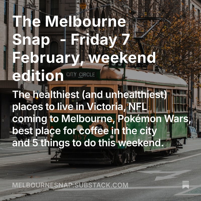 The Melbourne Snap tweet media
