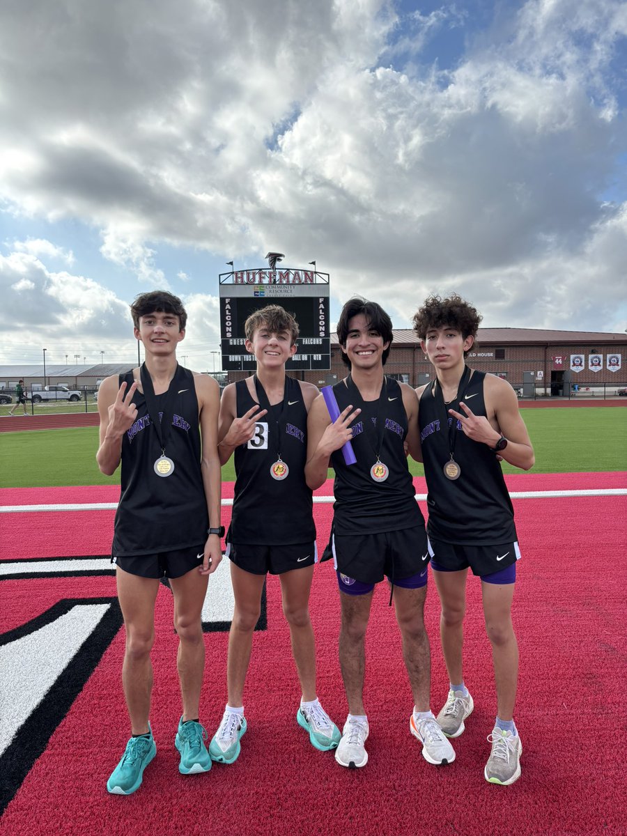 MHS Track & Field (@mhsbearstrack) on Twitter photo Congrats to these guys on their 🥈 place finish in the 4x1600!! #BuildingChampions <a href="/coachlaplante/">Brad LaPlante 🐻 🦁</a> <a href="/coachcooper_mhs/">Coach Grant Cooper</a> <a href="/mhs_bears/">Montgomery High School</a> Congrats to these guys on their 🥈 place finish in the 4x1600!! #BuildingChampions <a href="/coachlaplante/">Brad LaPlante 🐻 🦁</a> <a href="/coachcooper_mhs/">Coach Grant Cooper</a> <a href="/mhs_bears/">Montgomery High School</a>