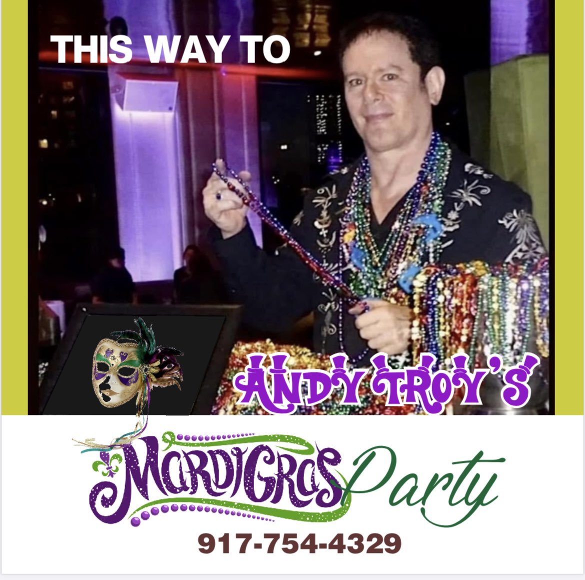 Friday, Feb. 21st 6-11pm at <a href="/230FIFTHRooftop/">230 FIFTH Rooftop</a> #party #HappyHour #MardiGras2025 #NYC #rooftop #danceparty