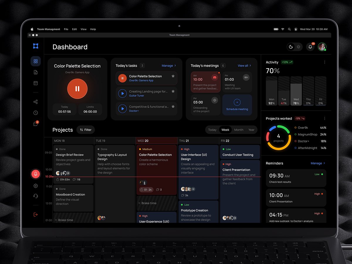 itzdeluxbeauty's tweet photo. Day 4 UI daily challenge with @ux_thrive 

Frame 1: Original Design
Frame2: Replica

Task: Replicate the team management dashboard 
Font: Montserrat
Color Code: #4A4A4A

#UIDesign #DashboardDesign #DesignChallenge #DesignForGood #AppRedesign #UIUX https://t.co/id6aD13ukc