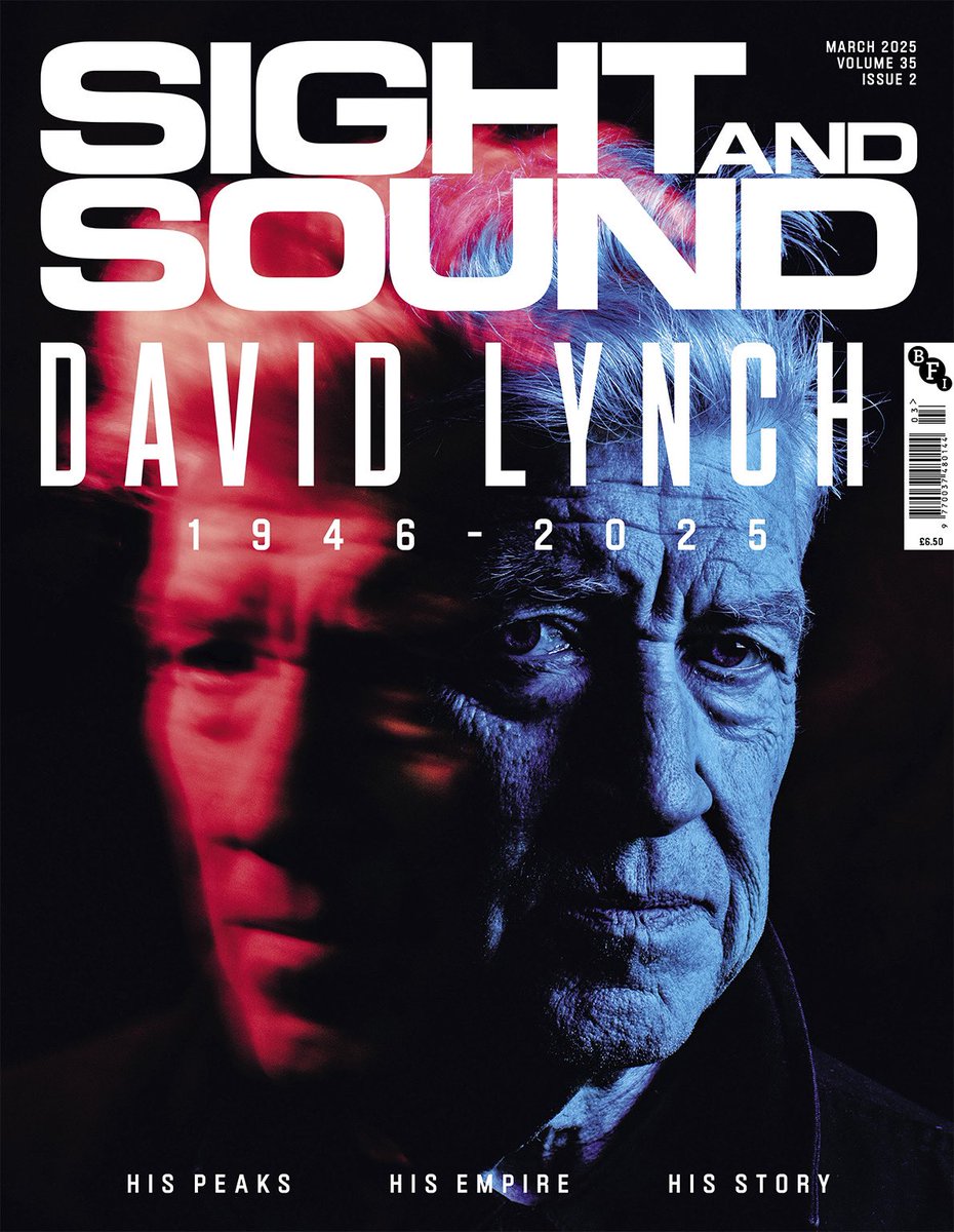 Mike Williams ✊ (@itsmikelike) on Twitter photo This is – excuse me – a damn fine magazine…
The new issue of <a href="/SightSoundmag/">Sight and Sound magazine</a> pays tribute to David Lynch
On sale next week
🦉 This is – excuse me – a damn fine magazine…
The new issue of <a href="/SightSoundmag/">Sight and Sound magazine</a> pays tribute to David Lynch
On sale next week
🦉