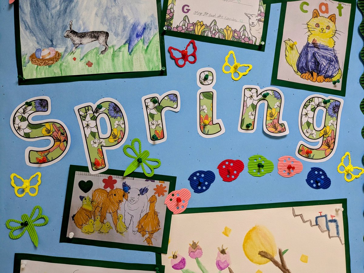 CranburyCollege's tweet image. Started our #spring display today in the hospital showing work from #EYFS #KS1 #KS2 and #KS3  #HospitalTeaching #ThisIsAP #poetry #art #watercolours #phonics #English #AcrosticPoem
