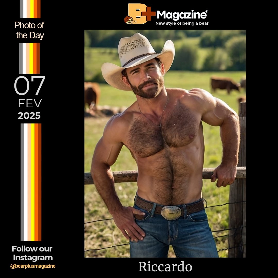 Bear Plus Magazine 
Photo of the Day 
February  07

Would you like to be featured for a day? You must send a photo via inbox and write "Photo of the day", remembering that the photo must show at least your bare belly and chest(We do not accept nude or sexually suggestive photos)