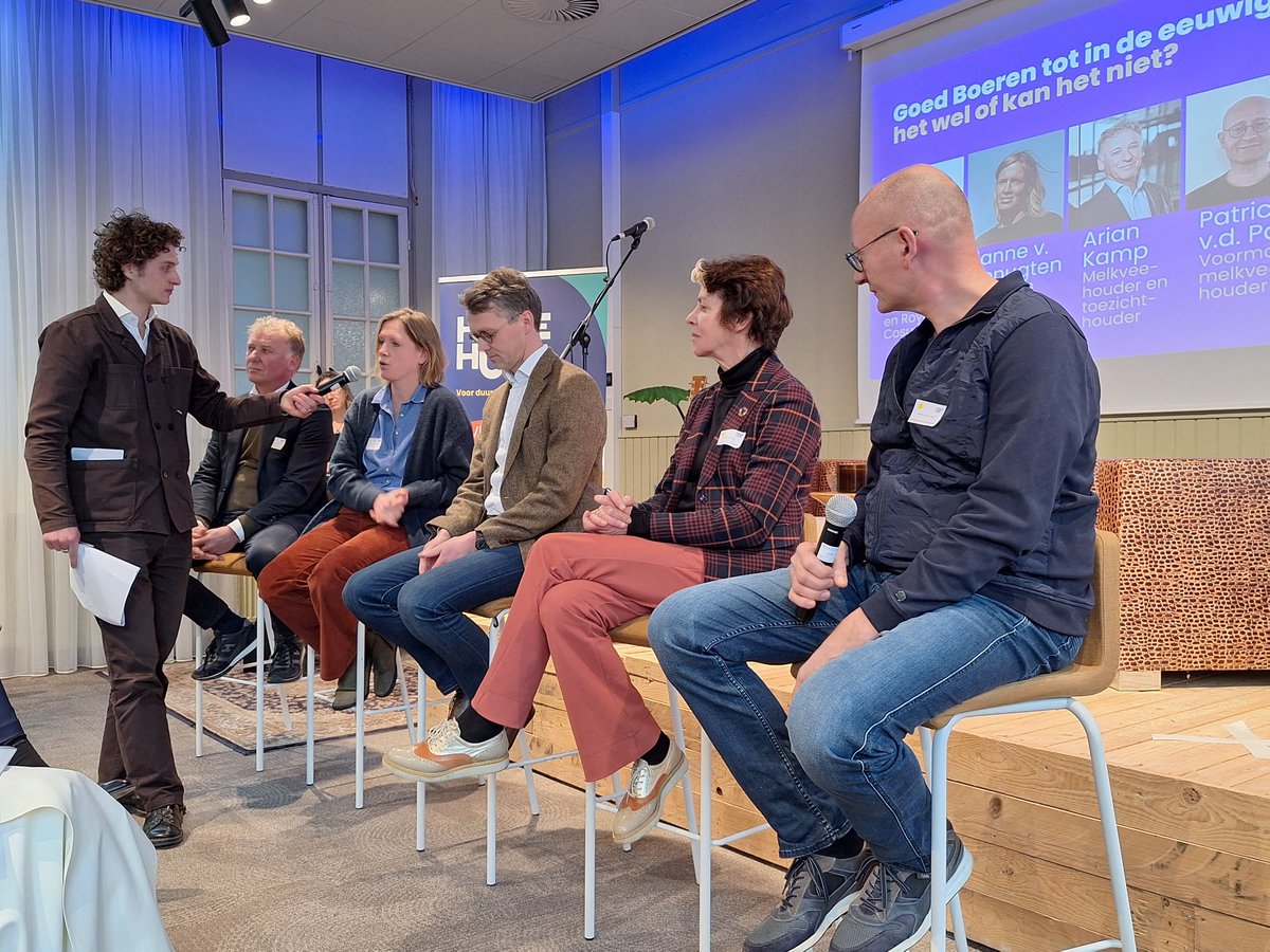 Gesprek op de abdij van Berne over goed boeren tot in de eeuwigheid. Met de Holie Hub