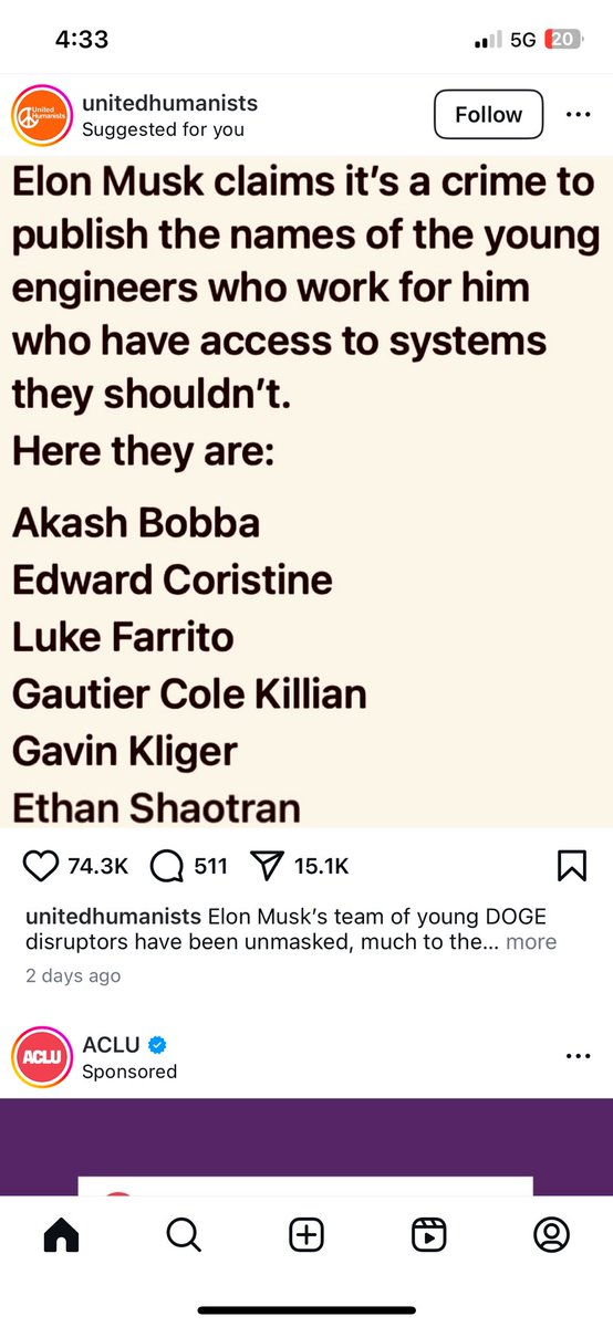 chitowneri4ri's tweet image. Here are the #Muskrats who are working for #ElonIsANazi accessing all of our data illegally.