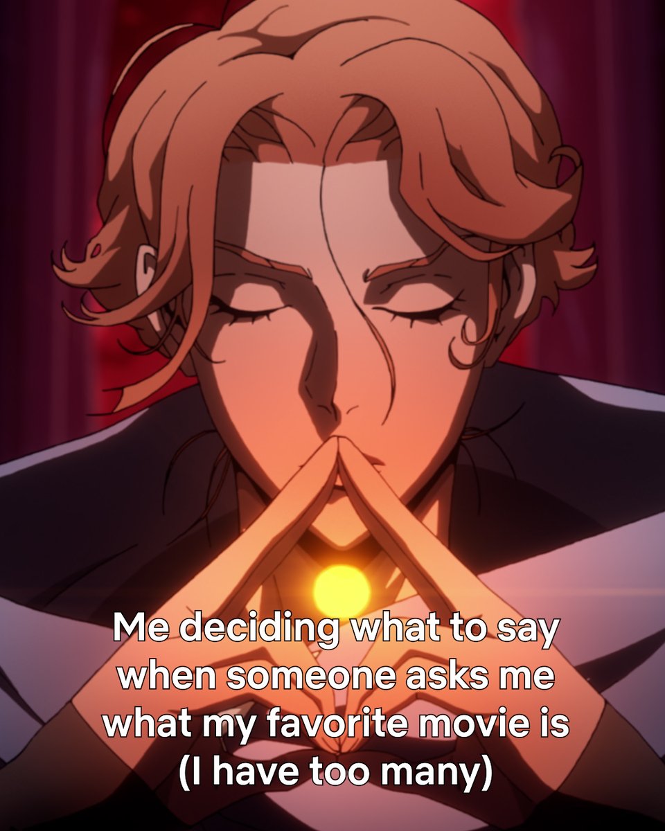 NetflixGeeked's tweet image. i must channel my inner being 
📺Castlevania: Season 2