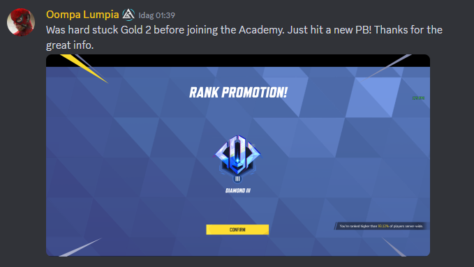 GosuAcademy's tweet photo. Highlight from Our #MarvelRivals Student @OompaLumpiaLive! 💪 We are thrilled to see our students thriving in our NEW Marvel Rivals Academy. 
 
Improve your skills AND your rank - Join The Academy for a FREE 30 Days: https://t.co/tH1iHXoGaK