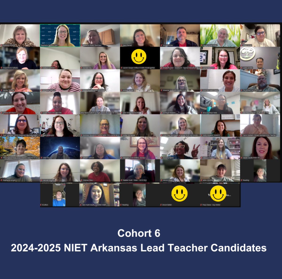 Cohorts 4-6 of <a href="/nietteach/">National Institute for Excellence in Teaching</a> <a href="/ArkansasEd/">Arkansas Department of Education</a> Lead Teachers completed the final session of training, focusing on differentiating coaching to meet teacher and student needs.  These candidates are a perfect example of the great things happening in Arkansas. <a href="/amyygayle/">Amy Y. Gayle</a> <a href="/TheresaHamiton/">TDHam08</a>