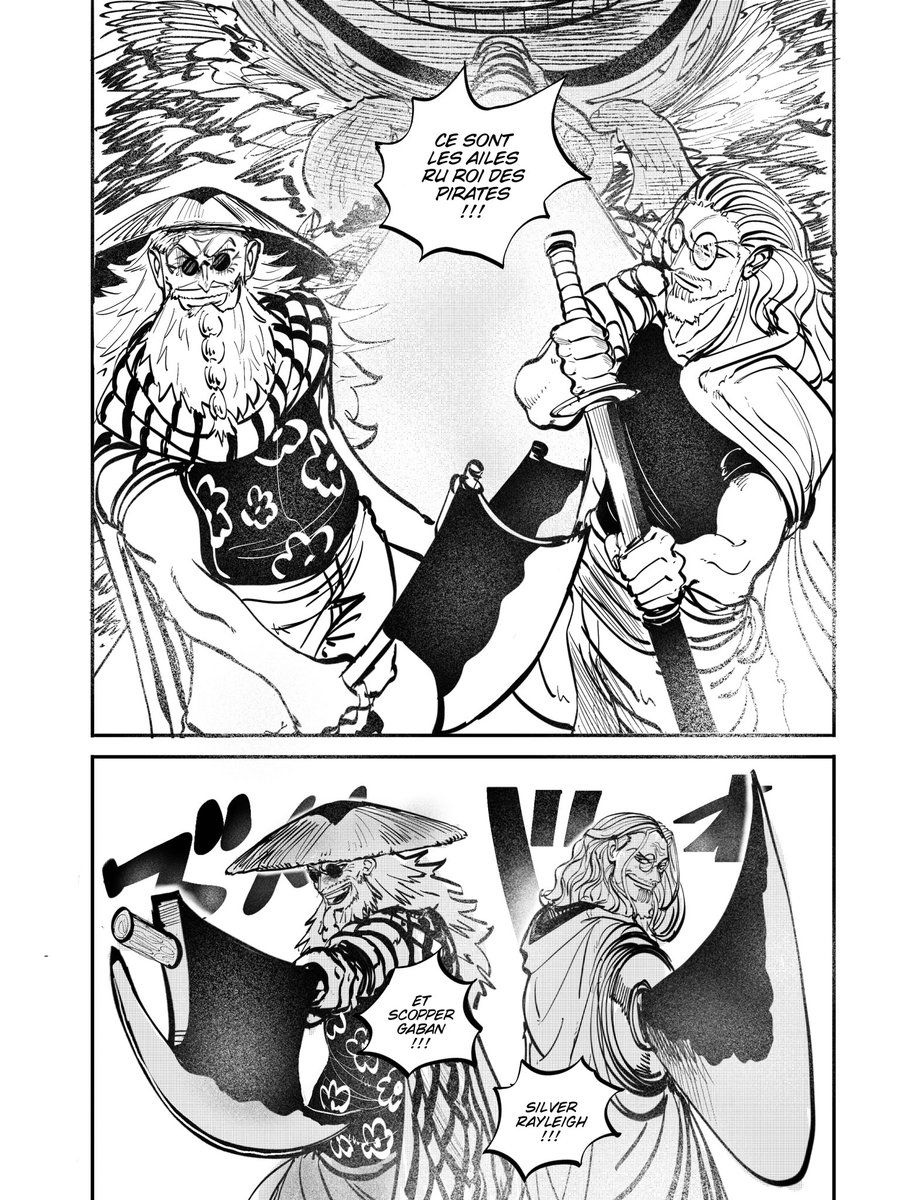 EternalRookie_'s tweet image. J’ai imaginé les retrouvailles de deux anciens camarades ! #ONEPIECE1139 #ONEPIECE