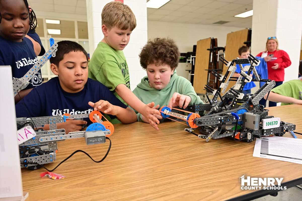 Henry County Schools (@henrycountyboe) on Twitter photo HCS hosted its first official <a href="/VEXRobotics/">VEX Robotics</a> competition last Saturday, bringing elementary and middle school students together for an exciting display of innovation and teamwork! Early engagement in STEM fields like robotics helps build critical thinking, problem-solving, and HCS hosted its first official <a href="/VEXRobotics/">VEX Robotics</a> competition last Saturday, bringing elementary and middle school students together for an exciting display of innovation and teamwork! Early engagement in STEM fields like robotics helps build critical thinking, problem-solving, and