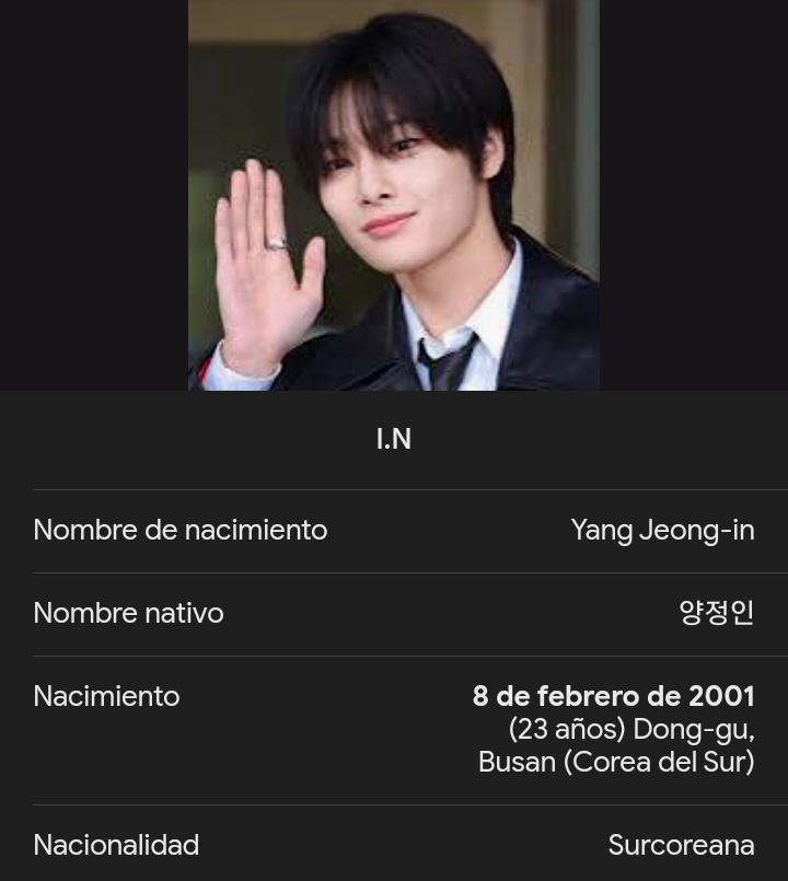 Hoy es el ultimo día que pueden darle retweet a Jeongin con 23 años