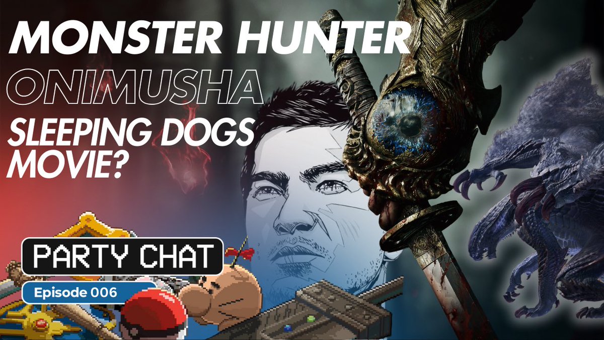 Episode 6 of Party Chat is now live on YT and podcast services! 

We cover the Capcom Spotlight, upcoming video game movies, and more!

YouTube: youtu.be/w6YVhxMzWMg?si…