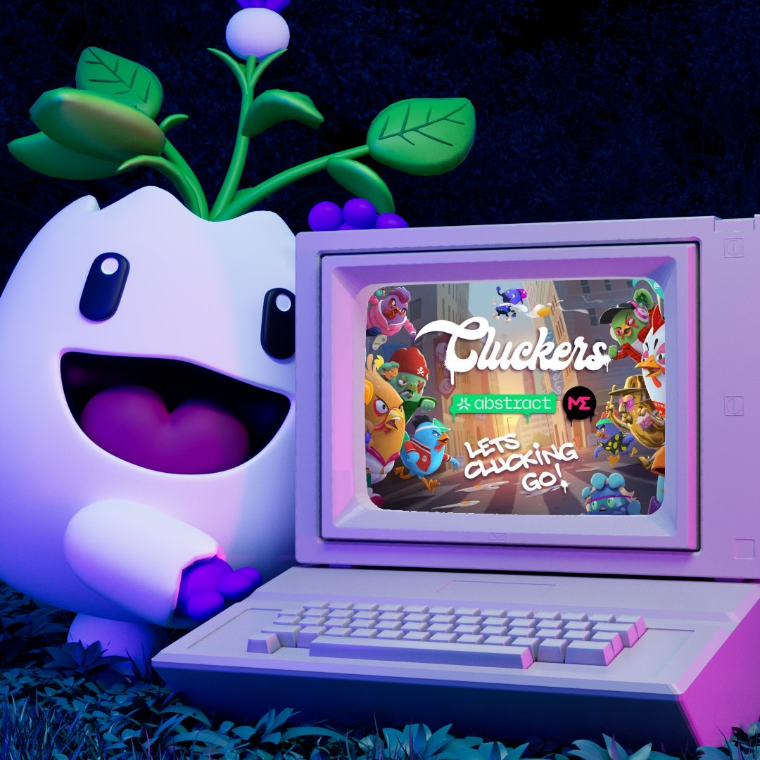 MagicEdenComm's tweet image. We’re eggcited to give you an opportunity to mint a brand new collection on our Abstract launchpad, Cluckers. For a chance to win 1 of 50 WL spots:

✨ Follow @MagicEdenComm &amp;amp; @BadEggCompany 
✨ Drop your EVM addy