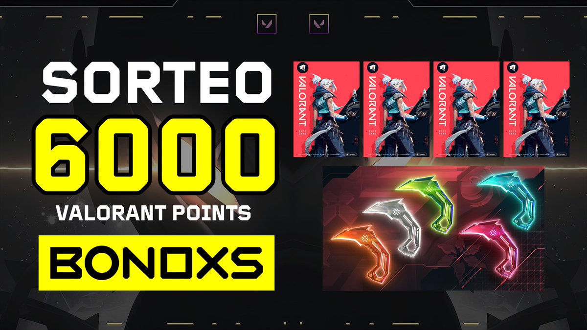 EzeSeveri's tweet photo. SORTEO PACK VCT 2025

REQUISITOS:
🔲FOLLOW: https://t.co/lZZPOiWbQR
🔲FOLLOW: https://t.co/hbtJq542Qy
🔲RT - LIKE  @ UN AMIGO EN ESTE TWEET

SE SORTEA EN VIVO EL 7/2 EN TWITCH