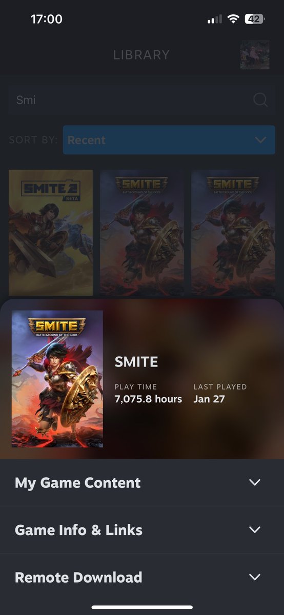 IGNFenix's tweet photo. I wouldn’t take back a single hour. 

I probably have well over 15k hours with all my accounts and Hi Rez Launcher Era. 

Smite was my life for a long time and it got me through so many hard times. 

From Silver in Season 1 to GM in Season 11. https://t.co/3WuR80fxys