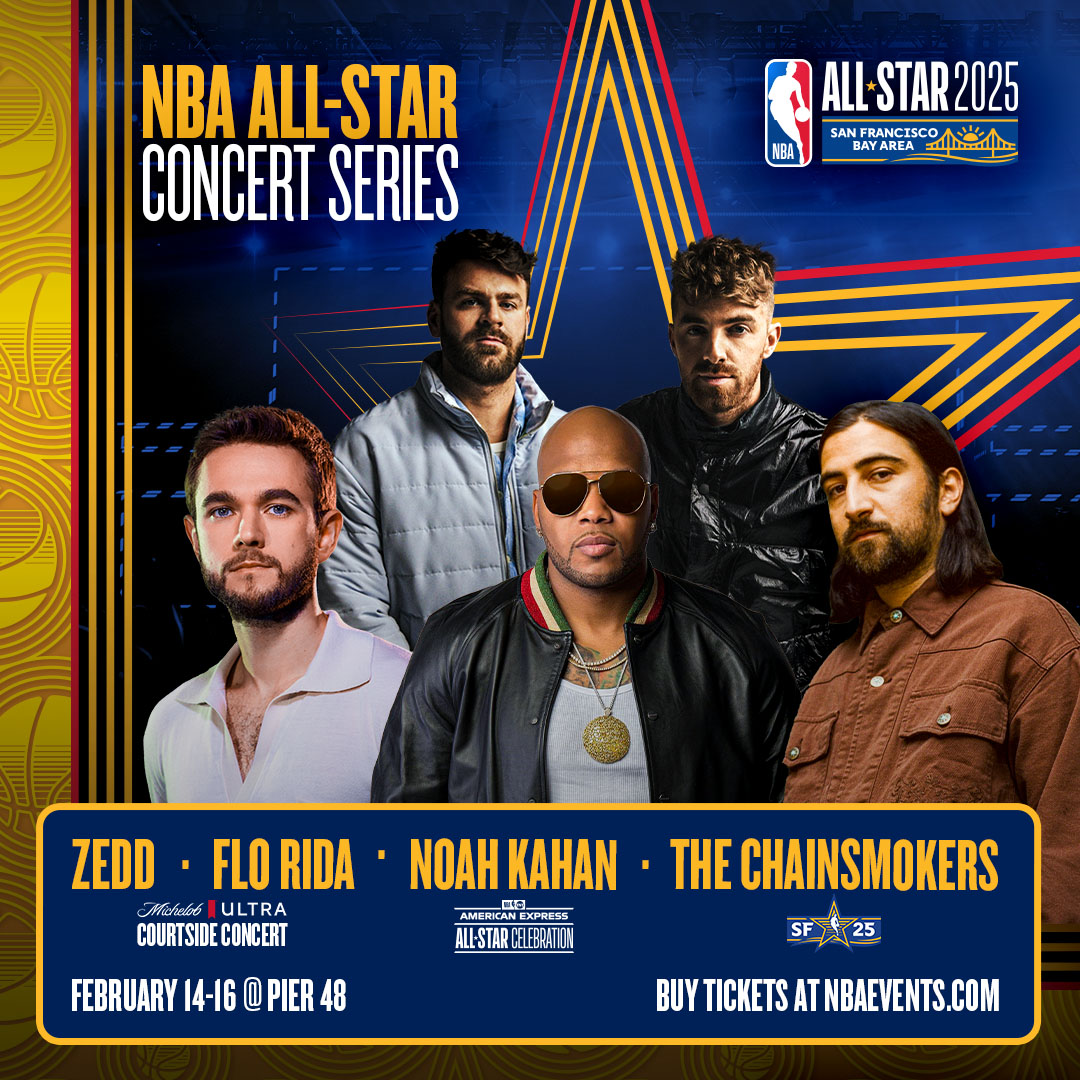 106KMEL's tweet image. Listen at 8:10a, 8:45a, 11:10a AND 4:10p for your chance to win two 3-Day GA Tickets for the #NBAAllStar Concert Series at Pier 48 in SF!

Featuring performances by #FloRida, #2Chainz and many more! KMEL.com/Listen