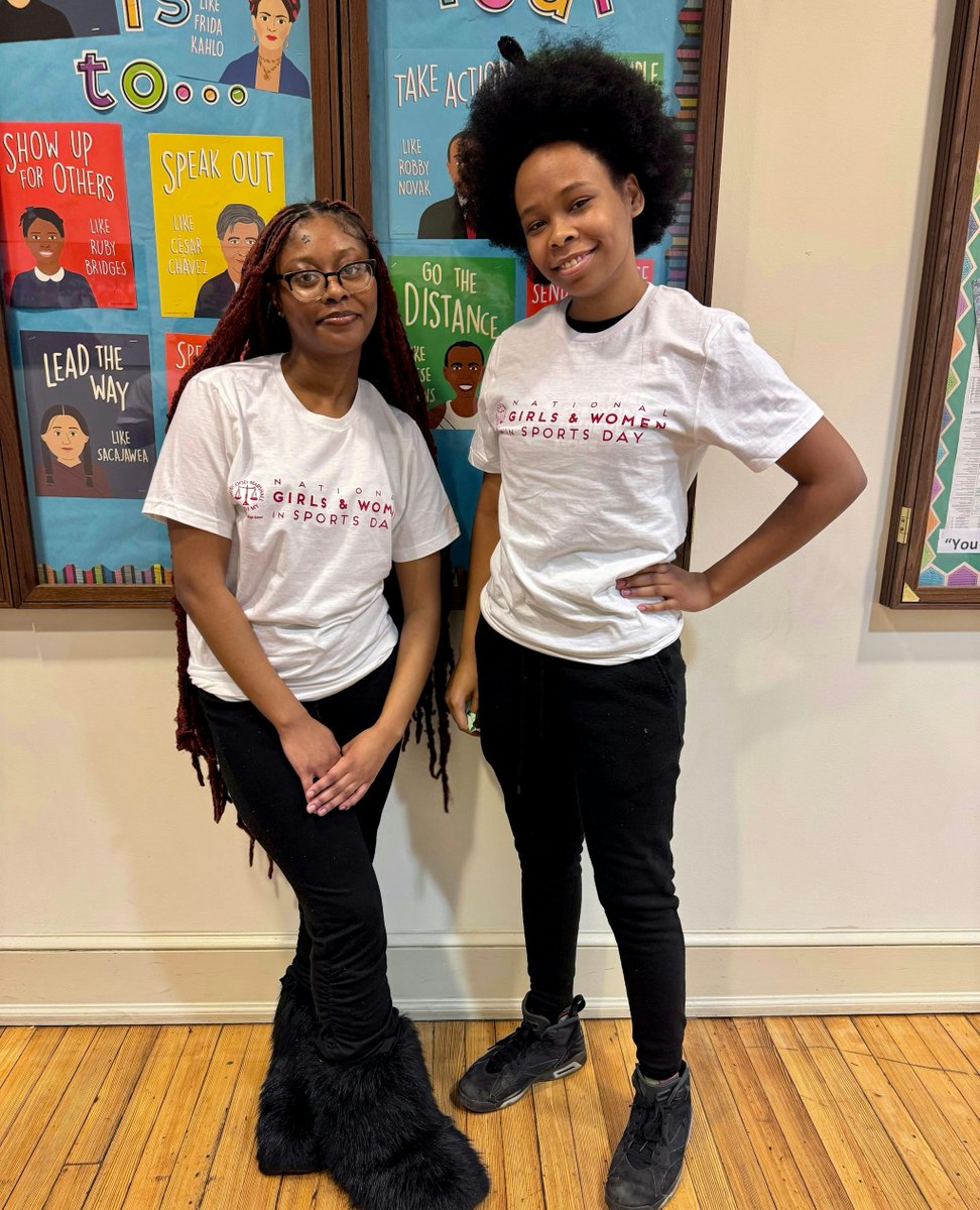 Yesterday, Thurgood Marshall Academy celebrated the 39th National Girls &amp; Women In Sports Day! Lady Warriors wore custom shirts to honor women's achievements in sports and inspire everyone to be active. #LadyWarriorPride #GoWarriors #WarriorStrong #TMAWarriors #DCCharterProud