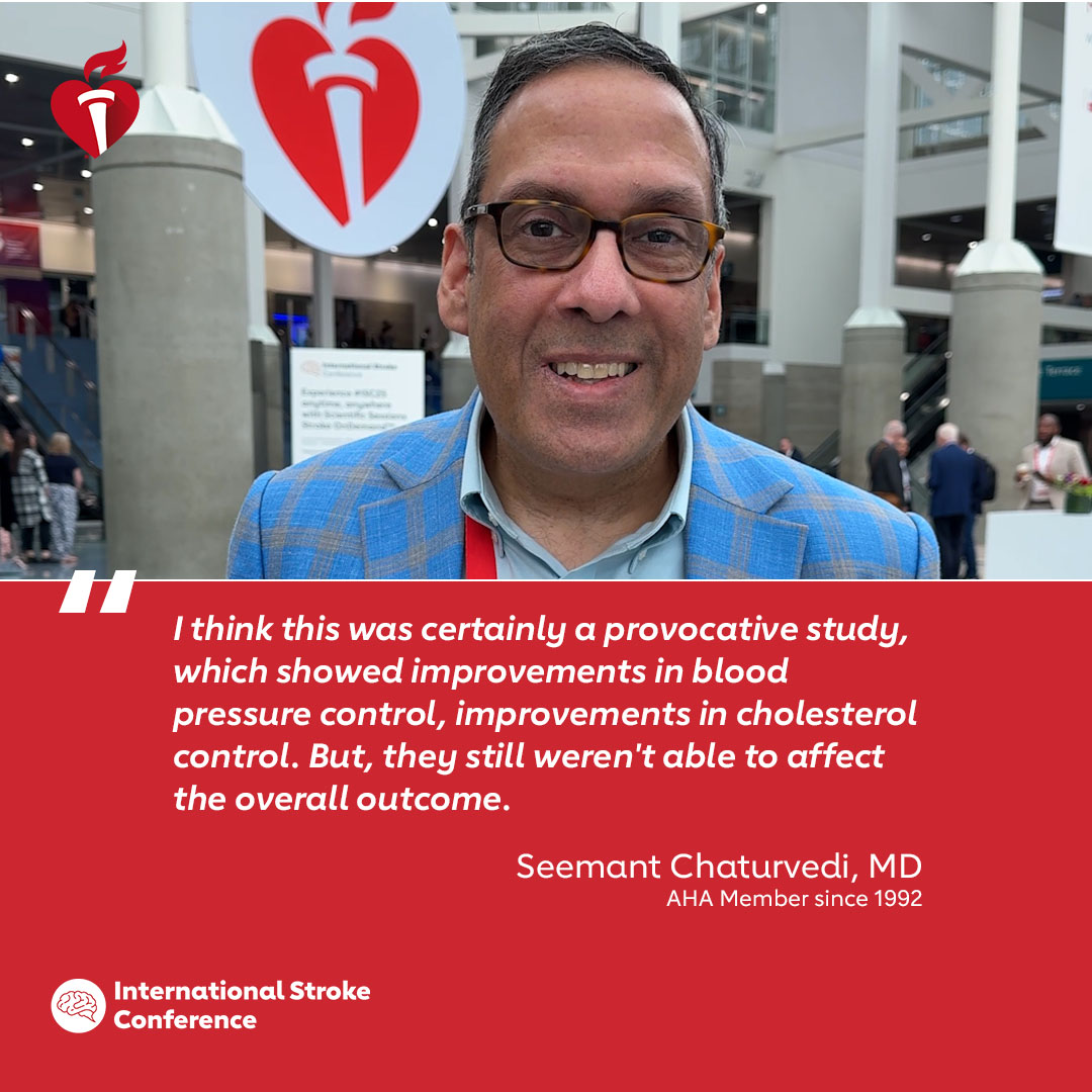 AHA Science (@ahascience) on Twitter photo The C3FIT trial was a protocol-driven multicenter cluster-randomized trial.
Here is <a href="/ChaturvediNeuro/">Seemant Chaturvedi</a>’s perspective on the results at #ISC25 The C3FIT trial was a protocol-driven multicenter cluster-randomized trial.
Here is <a href="/ChaturvediNeuro/">Seemant Chaturvedi</a>’s perspective on the results at #ISC25
