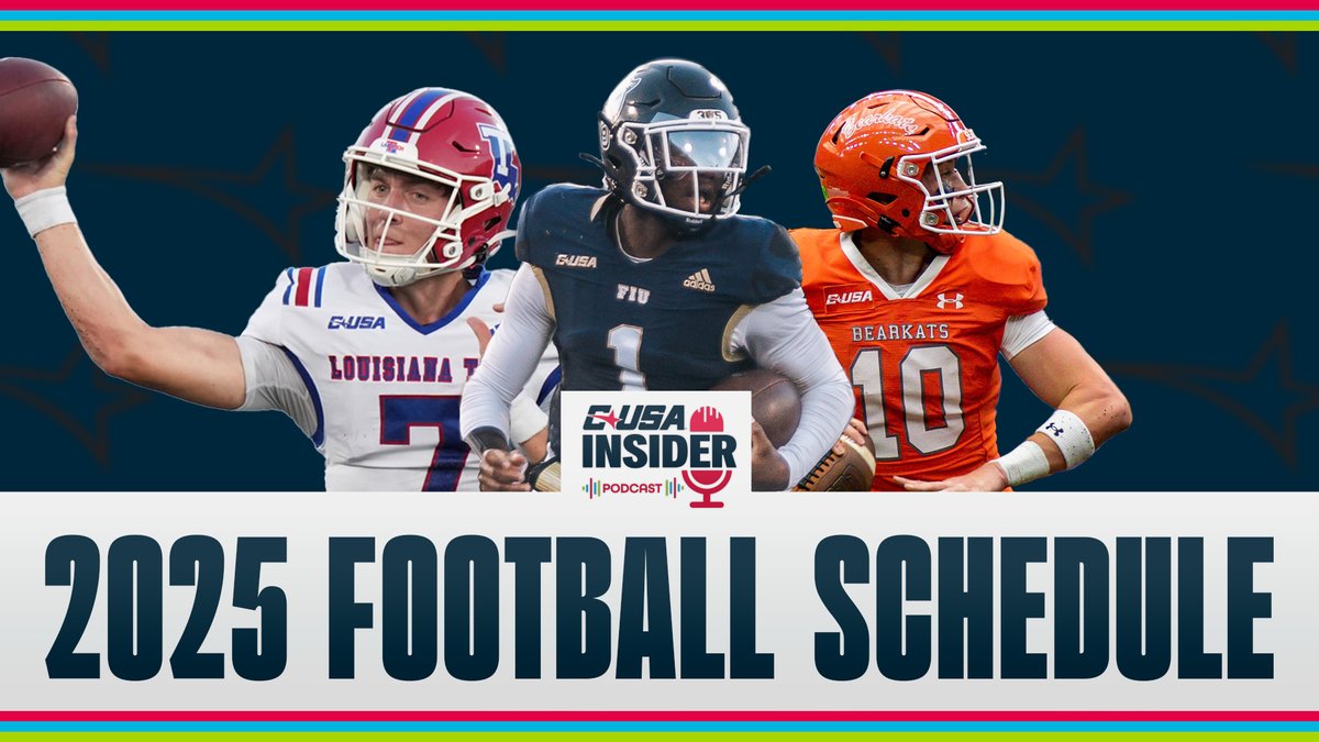 🚨 NEW POD ALERT 🚨

🏀 Get an update from <a href="/Just___Jessica/">Jess 💓</a> &amp; <a href="/ESJ5_/">Eric Jones</a>  on the landscape of CUSA basketball at the halfway point of league play.

🏈 Get some insight on how the 2025 CUSA Football Schedule was made with <a href="/joshyonis/">Josh Yonis</a> &amp; <a href="/tstallings70/">Tre Stallings</a> 

📺: youtu.be/Z_6L2WkqdmI