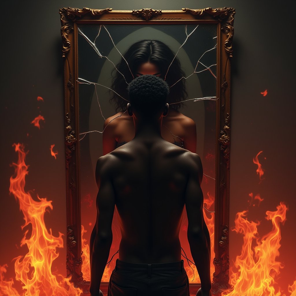SalifAuthor's tweet photo. "With Salima, it was like a flame, an almost forbidden desire... But with Safiatou... It's something else. A mirror, a reflection of that darkness I'm trying to master."
 🔥🪞Hidden: Under the Masks – Available on Amazon ( link in bio )
#amwriting #author #AuthorsOfTwitter https://t.co/iJ4GaZeBP4
