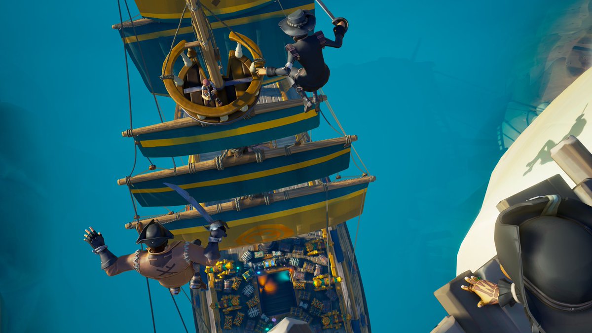 « On your marks, get set… Jump ! »

Theme: Spectacular Plunder

<a href="/SeaOfThieves/">Sea of Thieves</a> #SoTShot #SeaOfThieves