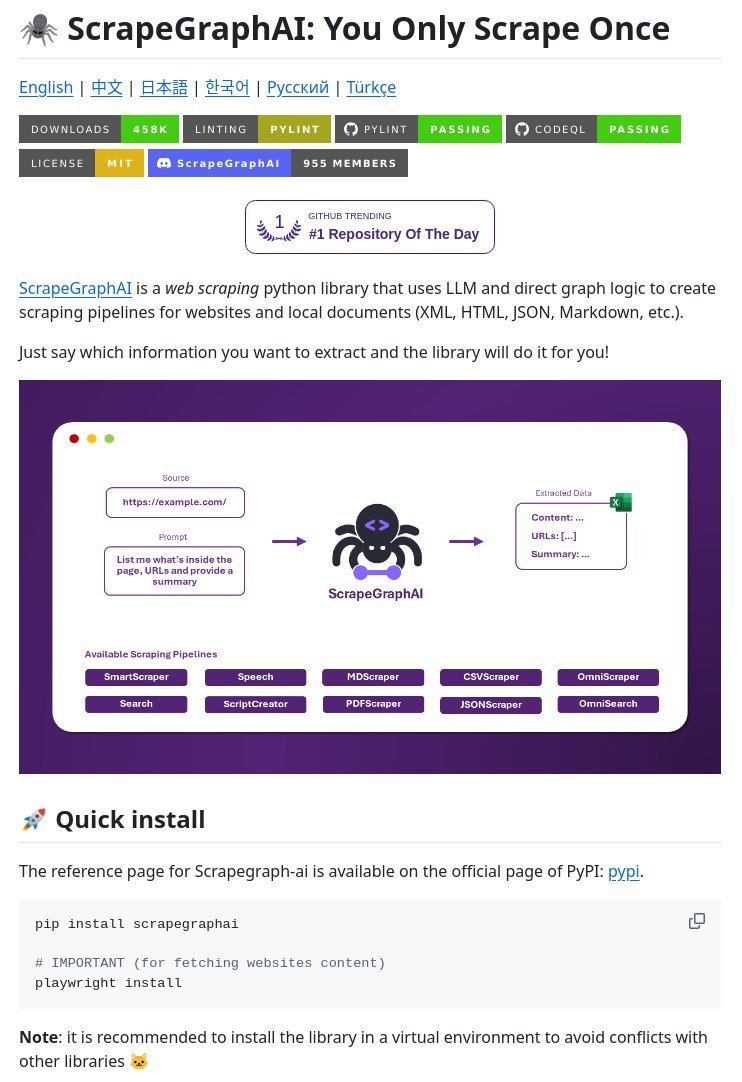 Valen's tweet image. Llevo unos días jugando con #ScrapeGraphAI para extraer información y enriquecer leads de forma casi automática.
¿Interesa vídeo? Dejo abajo el link 👇