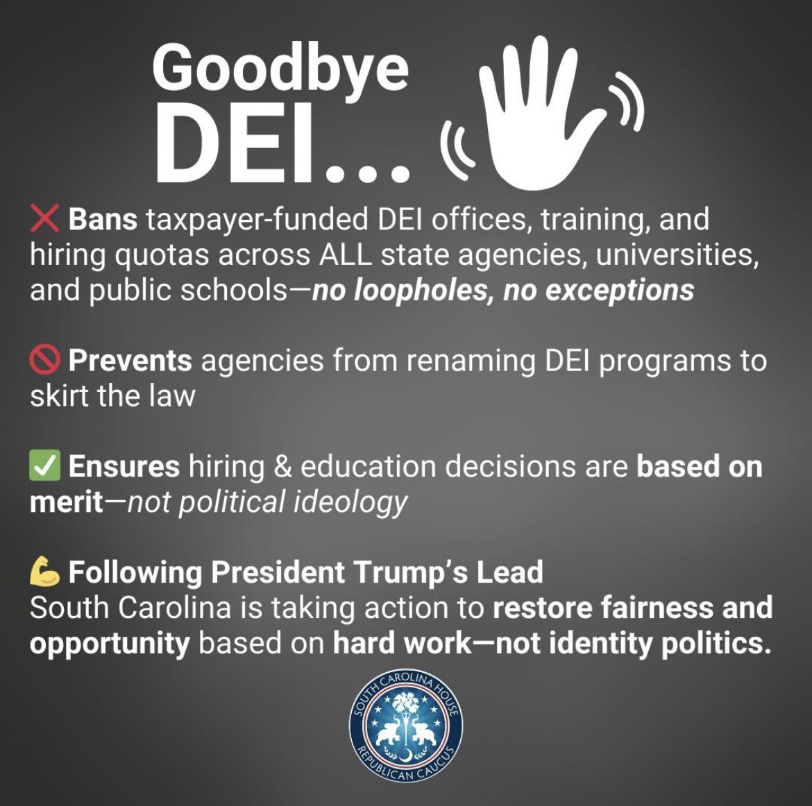 SC House GOP Caucus tweet media