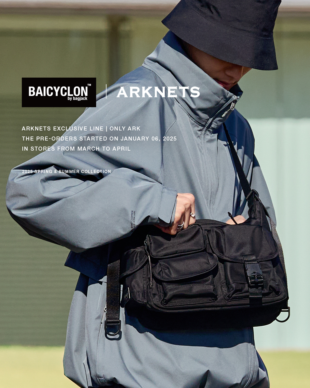【新品未使用】BAICYCLON by bagjack ARK別注 BAG 再販売決定【ONLY ARK】別注BAICYCLON by bagjack サイズ感