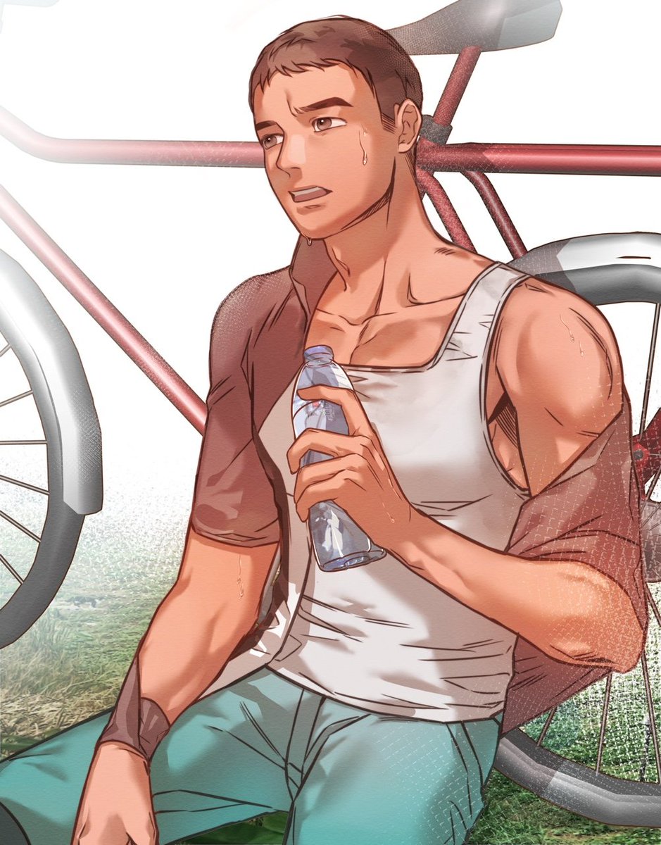 #바이클론즈 안에 입은거 나시인가에 대한 깊생을,,,