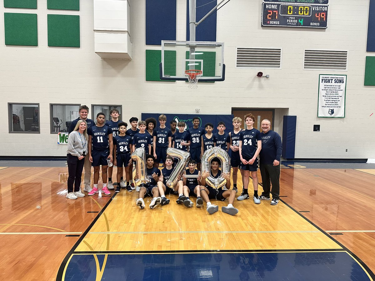 Once again your 8th grade Bears have defeated the Timberwolves by a score of 49-27. Leaving them as the UNDISPUTED UNDEFEATED NWAAC Conference Champions! They will be back in action on Monday at BWHS against Central in the Final 4. GO GRIZZLIES!!