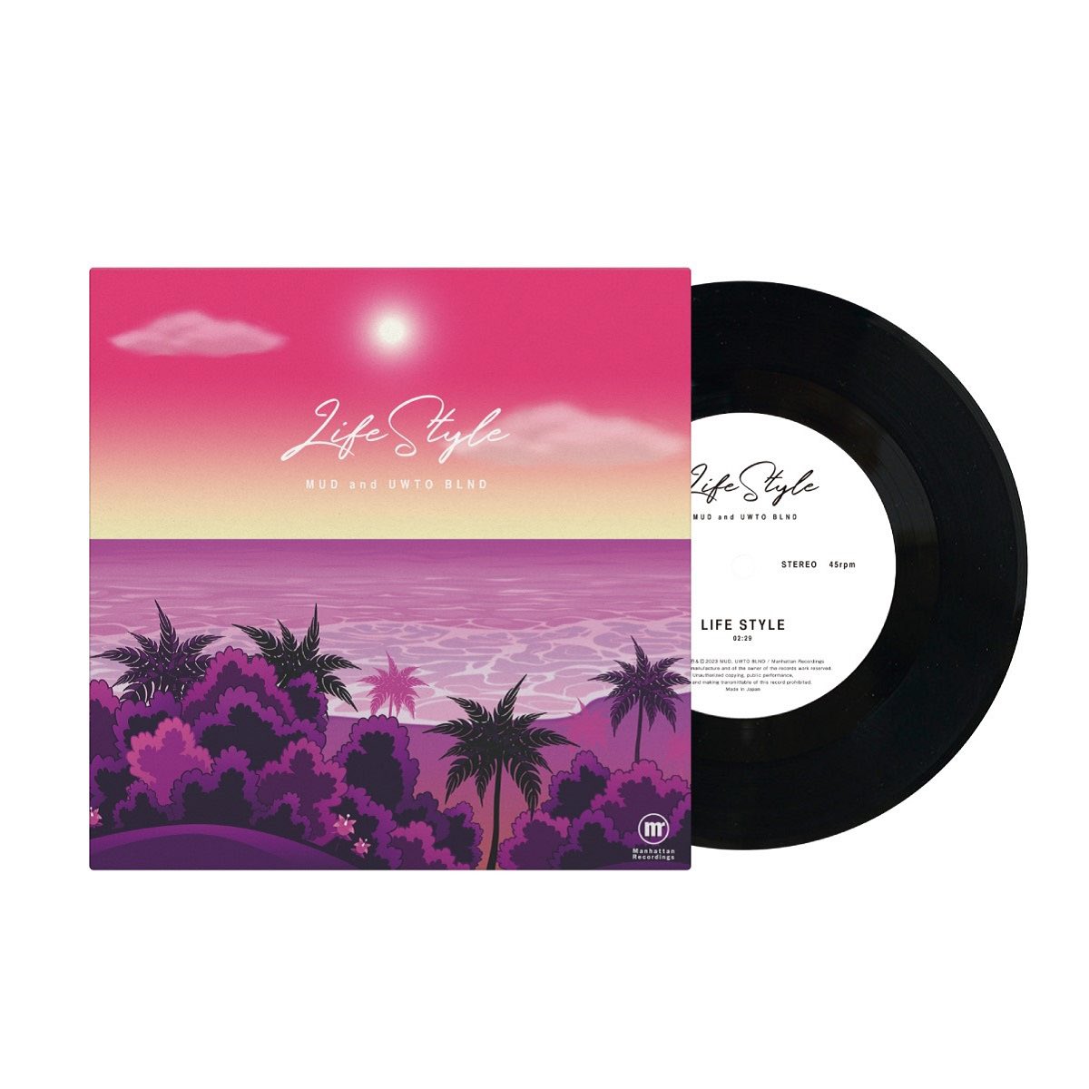 【情報解禁】
MUD &amp; UWTO BLNDによるシングル「LIFE STYLE」が7inchにて2025年2月21日(金)リリース。

KANDYTOWNやGottz &amp; MUD等、精力的な活躍で注目される"MUD"と、近年DJに加えプロデューサーとしても注目の"UWTO BLND"によるダブルネーム・シングル。

予約リンク
manhattanrecords.jp/LIFE+STYLE/pro…