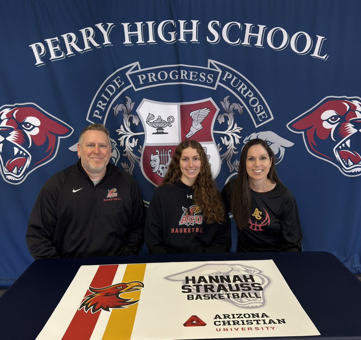 Perry High Athletics (@perry_pumas) on Twitter photo Congrats to Hannah Strauss for her commitment to Arizona Christian University for Basketball!
<a href="/HannahStrauss20/">Hannah Strauss</a> Congrats to Hannah Strauss for her commitment to Arizona Christian University for Basketball!
<a href="/HannahStrauss20/">Hannah Strauss</a>