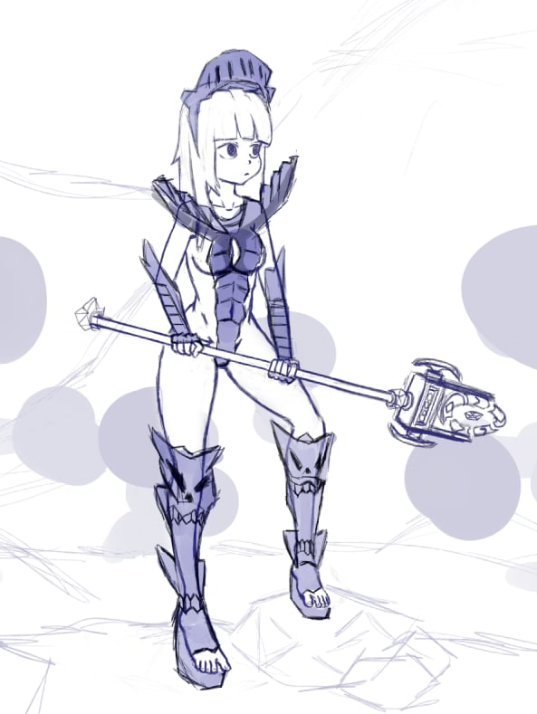 Other old drawings lmao 
Would it be a good idea to do a redraw of one of them?