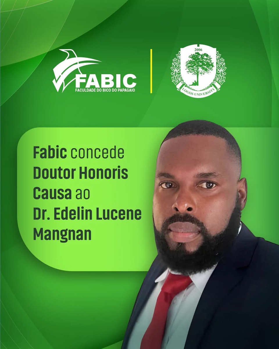EdelinMangnan's tweet photo. Dr HC. ( Doctor Honoris Causa) in Educational Managment from Logos University - FAMEC

https://t.co/98alBKuJ3W https://t.co/MlZNEByvC7